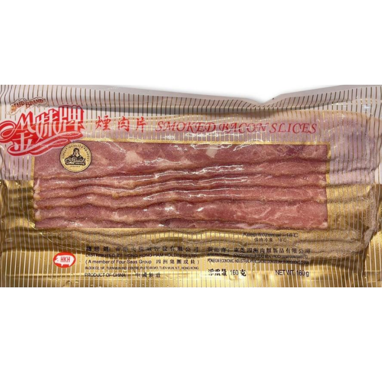 金妹牌煙肉片(160g）